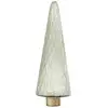 Image de Sapin décoratif en verre transparent 12x12x32 cm