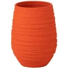 Image de Cache-pot En Céramique Orange 22x19x30 Cm