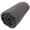 Image de Drap Housse 90x190 Cm En Gaze De Coton Gaïa Granit