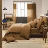 Image de Housse De Couette 220x240 Cm En Gaze De Coton Gaïa Camel