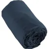 Image de Drap housse flanelle 100% coton 90 x 190 cm CANDICE coloris Nuit