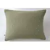 Image de Taie D'oreiller 50x70 Cm Gaze De Coton Gaïa À Pois Brodés Romarin