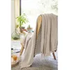 Image de Plaid - Pampa - Gaze de Coton - 130 x 160 cm - Beige - Doux et Souple