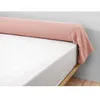Image de Taie de traversin - Gaze de Coton - Rose Pêche - 85 x 185 cm - Oeko-Tex - Lavable 60°C