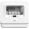 Image de Kitchen move - lave-vaisselle compact 3 couverts avec réservoir d'eau pose-libre blanc bat-wqp4-6204 - wash clean BAT-WQP4-6204