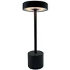 Image de Lampe de table sans fil - LUMISKY - ROBY - Touch en aluminium - Gris foncé - LED