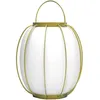 Image de Lampe De Table Sans Fil - Tulum - H27 Cm - Poignée En Métal - Doré - Led Blanc Chaud Et Blanc Froid