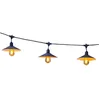 Image de Guirlande Solaire Lumineuse Extérieur - Vinty Light Solar - 6 M - 10 Ampoules A Filament - Led Blanc Chaud