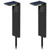 Image de Lot de 2 balises solaires à planter - LUMISKY - OSTRY - H41 cm - LED blanc froid