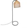 Image de Lampadaire D'extérieur Selma Beige Poly Rotin H150cm