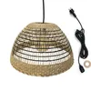 Image de Suspension Extérieure Herbe Marine Beige D38cm Câble 5m