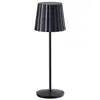 Image de Lampe de table sans fil abby noir h30cm