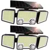 Image de Lot De 2 Spots Solaires Raylite Noir Abs H11cm