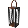 Image de Lanterne Solaire Ferian Noir Metal H50cm