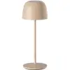 Image de Lampe De Table Sans Fil Sophia Crème Aluminium H28cm