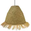 Image de Suspension Extérieure XXL Jonc de Mer Beige D100cm Câble 5m