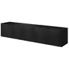 Image de Bobochic meuble tv suspendu 200 cm alice noir ALICE