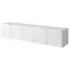 Image de Bobochic meuble tv suspendu 200 cm alice blanc ALICE