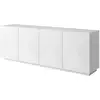 Image de Bobochic buffet 4 portes 200 cm alice blanc ALICE