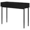 Image de Bobochic console 2 tiroirs kasha pieds noirs noir KASHA
