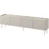 Image de Bobochic meuble tv 4 portes 220 cm atlas beige ATLAS