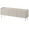 Image de Bobochic meuble tv 3 portes 170 cm atlas beige ATLAS