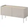 Image de Bobochic meuble tv 2 portes 120 cm atlas beige ATLAS