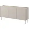 Image de Bobochic buffet 3 portes 170 cm atlas beige ATLAS