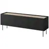 Image de Bobochic meuble tv 3 portes 170 cm atlas noir ATLAS