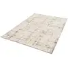 Image de Bobochic tapis poils ras maggie motif abstrait beigecrème 160x230 MAGGIE