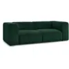 Image de Bobochic canapé droit fixe 2 places zephyr vert ZEPHYR