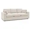 Image de Bobochic canapé droit fixe compact belair beige BELAIR