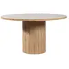 Image de Bobochic table à manger ronde d.140 cm boecia travertin naturel BOECIA