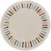 Image de Bobochic tapis ronds noni uni beige 160x160 NONI