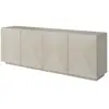 Image de Bobochic buffet 4 portes 200 cm alice beige ALICE