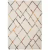 Image de Bobochic tapis poils longs eloise motifs graphiques multicolore 160x230 ELOISE