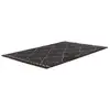 Image de Bobochic tapis poils longs simon motifs graphiques noir 160x230 SIMON