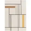 Image de Bobochic tapis poils courts emilien motifs abstraits multicolore 120x170 EMILIEN