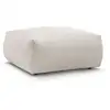 Image de Bobochic pouf rectangulaire voltaire beige VOLTAIRE