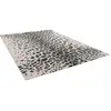 Image de Bobochic tapis poils ras meryl motif léopard imprimé léopard noir 200x290 MERYL