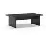 Image de Bobochic table basse 120 cm loana effet bois noir LOANA