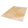 Image de Bobochic tapis poils ras irena motif abstrait jaune 120x170 IRENA