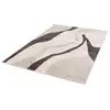 Image de Bobochic tapis poils ras ulys motif abstrait gris 160x230 ULYS