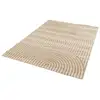 Image de Bobochic tapis poils ras herve motif abstrait marron 120x170 HERVE