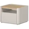 Image de Bobochic table de chevet 1 tiroir anyra beige ANYRA