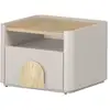Image de Bobochic table de chevet 1 tiroir enyra beige ENYRA