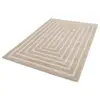 Image de Bobochic tapis poils longs lyzzo motif graphique crème 120x170 LYZZO