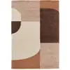 Image de Bobochic tapis poils longs sorella motif graphique beige 120x170 SORELLA