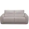 Image de Bobochic canapé droit convertible minorque ouverture express tissu chenille beige 160x200 MINORQUE