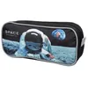 Image de Trousse scolaire - Bagtrotter - Nasa Astronaute - Noire - 1 compartiment - Zippée